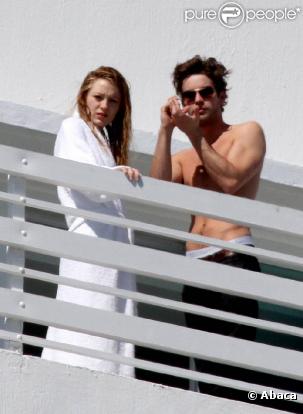 Blake Lively et Chace Crawford à Miami pendant leurs vacances