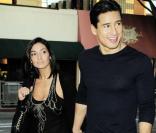 Mario Lopez et sa chérie Courtney Mazza à Hollywood