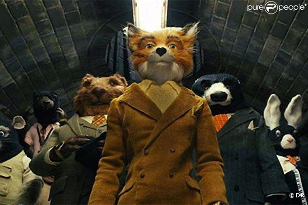Des images de  Fantastic Mr. Fox , de Wes Anderson.