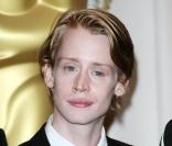 Macaulay Culkin dans la ''press room'' des Oscars le 7 mars 2010