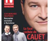 Couverture du TV Mag avec Cauet en Une