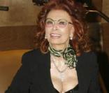 Sophia Loren lors de la présentation de sa nouvelle série télé <i>Ma maison est pleine de miroirs</i> à Rome le 10 mars 2010