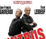 Frank Leboeuf et Jean-François Garreaud sur la scène du Théâtre Le Temple, à partir du 23 mars 2010 !