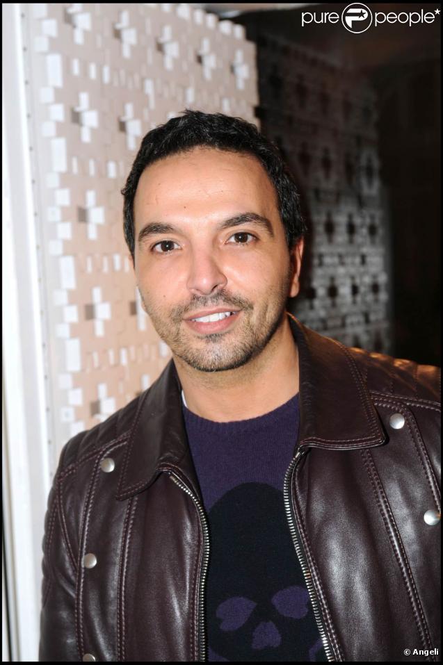 Kamel Ouali à l'occasion de  Heavenly Dreams , la vente aux enchères d'oreillers de stars au profit de l'Unicef en faveur des enfants d'Haïti, à Paris, le 18 mars 2010.