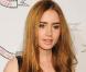 Lily Collins à l'occasion de l'ouverture de la nouvelle boutique Odd Molly, à Los Angeles, le 19 mars 2010.