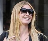 Heidi Klum sur le tournage de Project Runway à Beverly Hills le 24 mars 2010