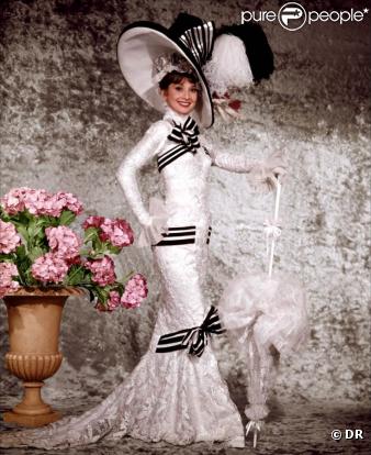 Audrey Hepburn dans  My Fair Lady , de George Cukor.