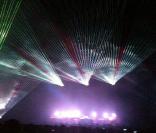 Jean-Michel Jarre a fait carton plein à Bercy le 25 mars 2010 (photo : en Allemagne le 5 mars 2010), en présence de son ex Charlotte-Rampling, de leur fils David, et de son actuelle épouse, Anne Parillaud 