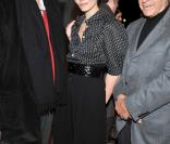 Bertrand Tavernier, Clotilde Courau et Costa-Gavras sont venus féliciter Thierry Fremeaux, fait chevalier de la Légion d'honneur, le 11 mars 2008.