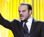 François-Xavier Demaison sur la scène de Bobino au festival Paris fait sa comédie, le 314 mars 2010 !