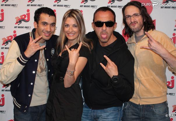 Mustapha, Eve, Nikos Aliagas et Florian Gazan