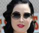 Dita Von Teese, habillée par Vivienne Westwood, dédicace son livre Stripteese à Las Vegas le 3 avril 2010