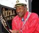 Chuck Berry, 83 ans, en concert au Orleans Hotel de Las Vegas le 3 avril 2010, lors du festival rockabilly Viva Las Vegas