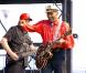 Chuck Berry, 83 ans, en concert au Orleans Hotel de Las Vegas le 3 avril 2010, lors du festival rockabilly Viva Las Vegas