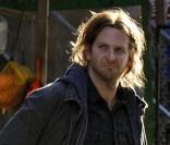 Bradley Cooper sur le tounage de son film à New York dans le quartier de Chinatown. Le 5 avril 2010
