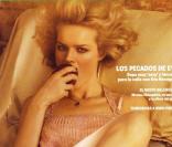 Eva Herzigova en couverture de <i>El Païs Moda</i>