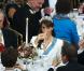 Le 13 avril 2010, la reine Margrethe II de Danemark recevait 400 convives dont sa famille - sa soeur Benedicte, ses fils Frederik et Joachim et leurs sublimes épouses Mary et Marie - au palais Christiansborg pour le dîner de ses 70 ans...