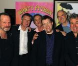 John Cleese pour le quarantième anniversaire des Monty Python (dont Terry Gilliam) à New York, le 15 octobre 2009.