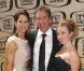 Tim Allen, maître de cérémonie, avec sa femme et sa fille(17 avril 2010, Culver City, USA)