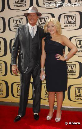 David Hasselhoff et sa fille Hailey (17 avril 2010, Culver City, USA)