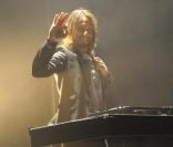 Bon Sinclar mixe à Athènes, dans le cadre du 11e Festival du film francophone, dimanche 18 avril.