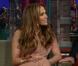 Jennifer Lopez sur le plateau de The Late Show with David Letterman, le 19 avril 2010 à New York