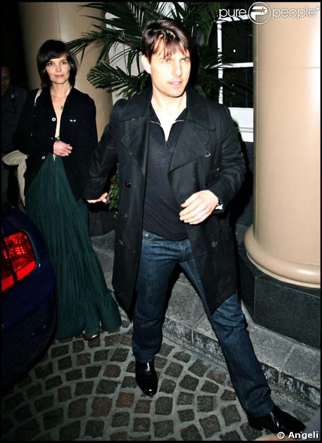 Tom Cruise et Katie Holmes, un célèbre couple scientologue 