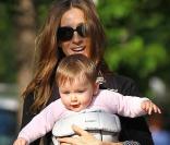 Sarah Jessica Parker se promène avec sa fille Marion et son fils James Wilkie à New York le 22 avril 2010