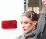 Natalie Porman en tournage à New York le 13/03/08