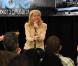 Courtney Love performe afin d'assurer la promo de son nouvel album Nobody's Daughter chez Best Buy à New York le 26 avril 2010  
