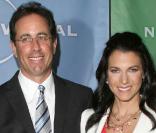 Jerry Seinfeld et sa charmante épouse Jessica, qui vient de gagner son procès pour plagiat.