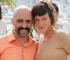 Gaspar Noé et la belle Paz de la Huerta, lors de la présentation à Cannes d' Enter the Void , en mai 2009, pour un film qui sortira sur tous nos écrans le 5 mai 2010.