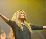 Amel Bent à l'occasion du 