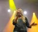 Amel Bent à l'occasion du "Foot concert", organisé par  l'  Association   Huntington Avenir au Palais des sports de Gerland à Lyon, le 11 mai 