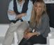 Ycare et Amel Bent à l'occasion du "Foot concert", organisé par  l'  Association   Huntington Avenir au Palais des sports de Gerland à Lyon, l