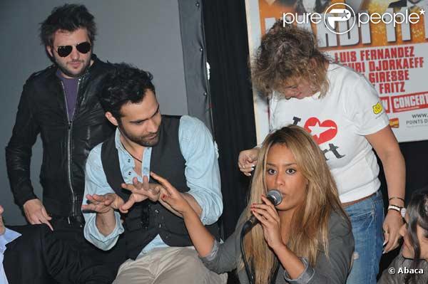 Helmut Fritz, Ycare et Amel Bent à l'occasion du 