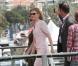 Cate Blanchett quittant le photocall à Cannes de Robin des bois le 12 mai 2010