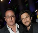 Guillaume Canet et Jean Reno à la plage Audi, Festival de Cannes, le 13 mai 2010 !