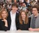 Hannah Murray, Matthew Beard, Imogen Poots et Aaron Johnson lors du photocall de Chatroom durant le festival de Cannes le 14 mai 2010