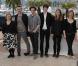 Laura Hasting-Smith, Daniel Kaluuya, Aaron Johnson, Imogen Poots, Matthew Beard et Hannah Murray lors du photocall de Chatroom durant le festival de Cannes le 14 mai 2010