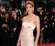 Clotilde Courau dans une très belle robe nude à volants