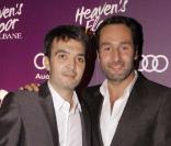 Thomas Langmann et Gilles Lellouche au Heaven\'s Floor, à Cannes, le 14 mai 2010 !