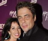 Albane Cleret et Benicio Del Toro  au Heaven\'s Floor, à Cannes, le 14 mai 2010 !