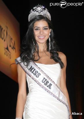 Rima Fakih lors de l'élection de Miss USA 2010, le 16 mai 2010 à Las Vegas