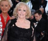 Michèle Mercier avant la projection du film Des Hommes et des Dieux, lors du Festival de Cannes, le 18 mai 2010