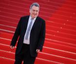 Stephen Frears avant la projection du film Des Hommes et des Dieux, de Xavier Beauvois lors du Festival de Cannes, le 18 mai 2010
