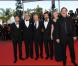 Montée des marches au festival de Cannes, le 14 mai, du film  Wall Street 2 :  L'argent ne dort jamais  avec Oliver Stone, Frank Langella, Carey Mulligan, Michael  Douglas et Shia Labeouf.