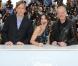 Lodge Kerrigan, Géraldine Pailhas et Pascal Greggory lors du photocall du film Rebecca H. (Return to the Dogs) pendant le festival de Cannes le 20 mai 2010