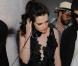 Roxane Mesquida derrière les platines à la Terrazza Martini, le 20 mai 2010, à Cannes.
