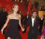 Jamel Debbouze et Melissa Theuriau sortent du Palais des Festivals